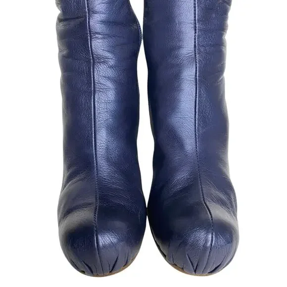 CHIE MIHARA VINTAGE GENUINE LEATHER BOOTS WOMEN'S SIZE 36.5 - Picture 6 of 11